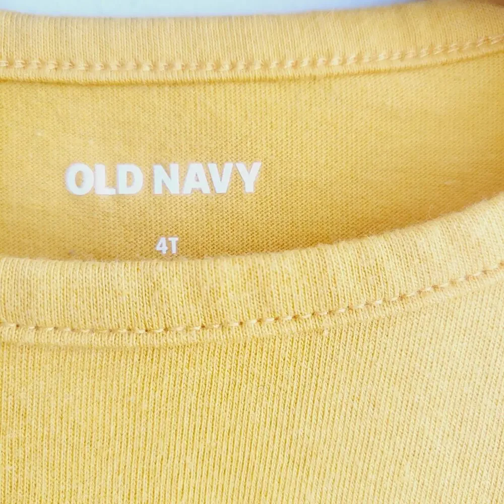 Old Navy 4T golden cotton dress